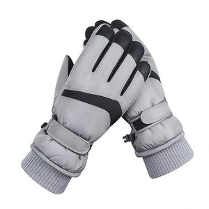 Gants de ski d'hiver résistants au froid, doublés de polaire, épais et chauds, pour le cyclisme, les sports de plein air, compatibles avec les écrans tactiles - Product Image 5