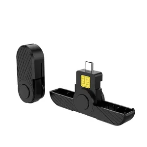 Lector de Tarjetas Inteligentes con Chip EMV USB para Cajeros Automáticos / Lector y Grabador de Tarjetas de Acceso Común (CAC) - Product Image 1