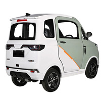 Voiture électrique mini EV EEC à deux portes et trois places, sans permis, pour adultes, fermée, très vendue