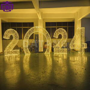 Lumière à motif numérique LED personnalisée pour les événements festifs et la décoration paysagère - Product Image 5