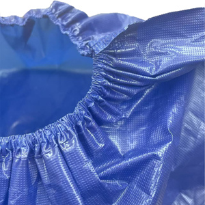 Penutup Sepatu Sekali Pakai CPE Tahan Air dan Tahan Gesekan Pelindung Lingkungan - Product Image 5