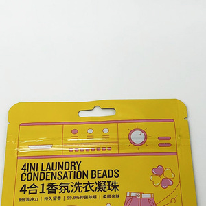 Bolsa de seguridad PE personalizada de 10 g con muesca de corte, duradera y resellable para bolsas con cierre, para perlas antihumedad y otros productos químicos - Product Image 2