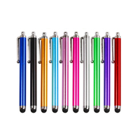 Stylet capacitif en métal OUHONG, stylet tactile pour écran tactile, pour smartphone, tablette, iPad, stylet tactile universel pour téléphone portable