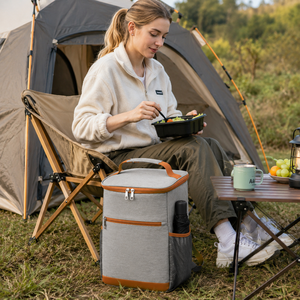 <span class=keywords><strong>Sac</strong></span> à dos <span class=keywords><strong>isotherme</strong></span> personnalisé avec logo, panneau solaire 600D, écologique, grande capacité, étanche, thermique, pour le déjeuner - Product Image 5