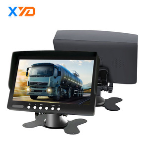 Moniteur de voiture personnalisable avec écran simple 7 pouces, pour Bus et véhicule, à 2 canaux - Product Image 3