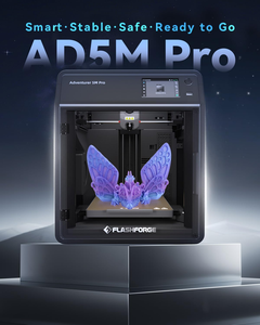 Imprimante <span class=keywords><strong>3D</strong></span> FDM Flashforge AD5M Pro, vitesse élevée 600 mm/s, CoreXY, nivellement automatique du plateau, WiFi, plaque PEI, faible bruit, pour bureau - Product Image 2