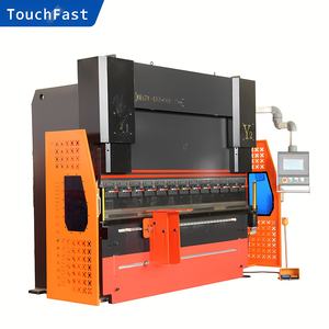 Máquina de Doblado de <span class=keywords><strong>Reglas</strong></span> de Acero Touchfast, Prensa Plegadora de 400t, Prensa Plegadora Electrohidráulica Servo NC de 100t 200t 300t - Product Image 1