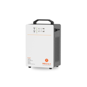 Station d'alimentation portable 6-en-1 3,2 V LiFePO4 avec chargeur AC MPPT intégré MSS, charge rapide PD et onduleur pour camping-car et alimentation d'urgence domestique - Product Image 1