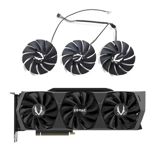 Nouveau ventilateur GPU 4PIN 89MM CF9015H12S GA92S2U DC 12V 0.4A pour <span class=keywords><strong>ZOTAC</strong></span> <span class=keywords><strong>RTX</strong></span> <span class=keywords><strong>3090</strong></span> 3080 Trinity <span class=keywords><strong>RTX</strong></span> 3070 ventilateur de refroidissement de carte graphique - Product Image 1
