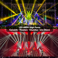 Projecteur LED mobile RGBW 600W étanche IP66 avec CMY CTO, Cabeza Movil DMX512, éclairage de scène pour DJ, discothèque, concert