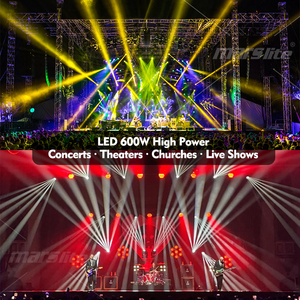 IP66 Waterproof 600W RGBW <b>LED</b> Beam Moving Head <b>Light</b> with CMY Mixing Ra90 DMX512 Control for Stage Lighting DJ Disco Concert - Product Image 2