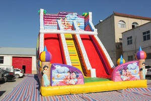 Tobogán Inflable Comercial de PVC Aladdin para Parques Deportivos y Centros Comerciales de Uso Público - Product Image 5