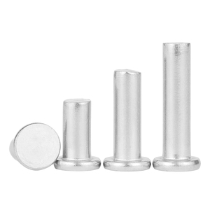 10 pièces/sac Rivets plats en aluminium de haute qualité M2-M8 Grade 1050 Longueur 3mm-60mm Personnalisable OEM Vente en gros - Product Image 5