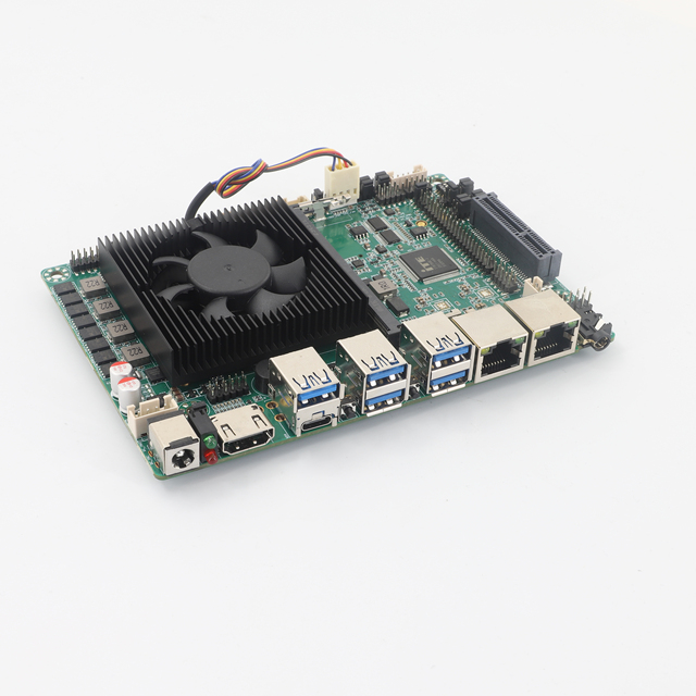Low-power 3.5-inch Embedded Industrial Motherboard with Quad-core N100/N150 Processor AI Mini Intelligent Terminal DeviceFanless