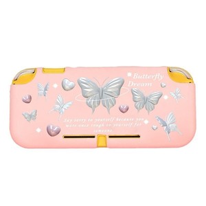 3D bướm trường hợp thích hợp cho chuyển đổi <span class=keywords><strong>Lite</strong></span> giao diện điều khiển Vỏ chống sốc điều khiển Bìa nstpu theo chủ đề vỏ đầy màu sắc - Product Image 5