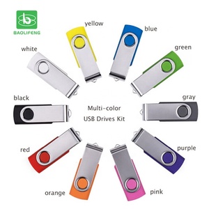 Giratorio Pen Drive Usb 2,0 de logotipo personalizado 16gb 32gb 64 Gb Usb Flash Drive usb para cooperación regalo-comprar - Product Image 4