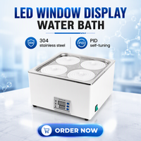 Bain-marie numérique de laboratoire PID auto-régulant de haute qualité à température constante avec 4 trous