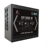 Feuille verte 1000W 80plus or complet modulaire actif PFC PC alimentation 80Plus ordinateur de bureau de jeu haute efficacité Stock