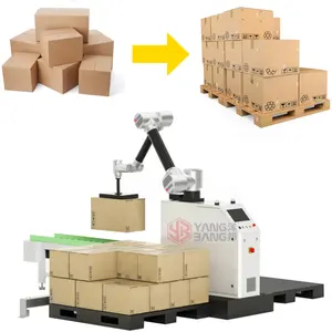 20kg Collaborative Robot Portable Palletizer/ High Payload Carton Box Collaborative Robot Palletizer Cobot Packing Line