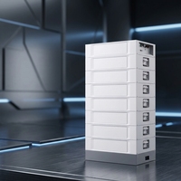 Boîtier d'extension pour batterie LiFePO4 Dyness Stack100 PRO 51.2V 100Ah, avec connecteur de superposition gratuit, 12 clusters parallèles pour usage domestique et commercial