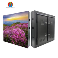 Fer Étanche P2.5 P4 P5 P10 960X960mm Fer Moulé Sous Pression Mince Intérieur Extérieur Vide Led Vitrine pour Écran Led P3.076
