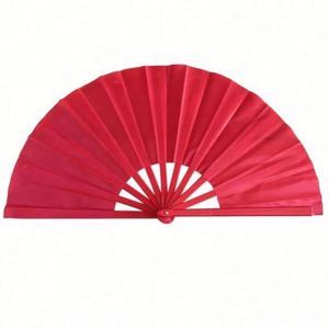 พัดพลาสติกพิมพ์ลายขนาด 13 นิ้ว พัดกังฟู พัดเกย์ไพรด์ พัดพับสไตล์เฟิงสุ่ย สำหรับงานเทศกาลและงานปาร์ตี้ - Product Image 4