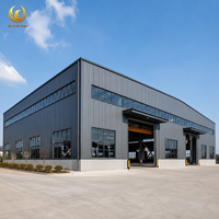 Taller Industrial Moderno de Estructura de Acero Prefabricada para Fabricación, Ensamblaje y Almacenamiento de Equipos