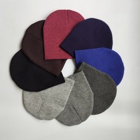 Gorro de esquí de punto jacquard con logotipo personalizado bordado, estilo urbano, de doble capa, corto, de acrílico, multicolor, común, para exportación