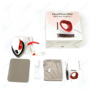 Presse à chaud manuelle en fer 2'x3' pour chaussures et t-shirts, mini machine portable de sublimation et de marquage à chaud P0203 2*3 pouces - Product Image 6