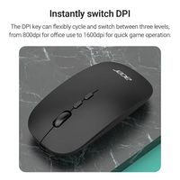 2.4G prise en charge BT Triple Mode jeu souris optique silencieuse ordinateur tablette ordinateur portable ordinateur portable PC souris sans fil pour système de maison intelligente