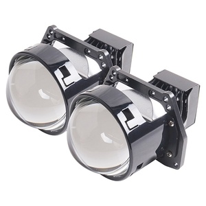 SANVI S5 Lentes Bi-LED para Automóviles, Fabricante de Luces Automotrices Súper Brillantes de 3 Pulgadas, 6000K, 49W, 57W, Proyector LED para Automóviles, Lentes de Faros Delanteros para Reequipamiento - Product Image 1