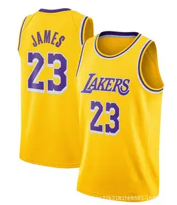 High Quality Cheap Price Best Basketball Player Embroidered Men's #23 James Jersey