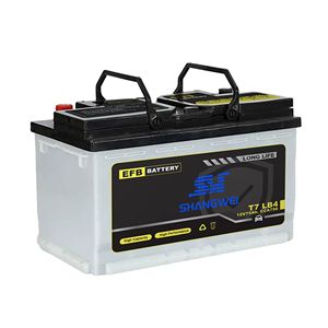 แบตเตอรี่รถยนต์ Shangwei Efb 12V 75Ah รุ่น T7-Lb4 สำหรับรถยนต์ฟอร์ด - Product Image 1