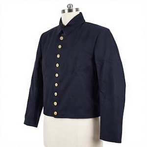 Nueva Chaqueta de Uniforme Militar Estadounidense Negra, Reproducción Hecha a Mano con Bordado, para Hombre - Product Image 4