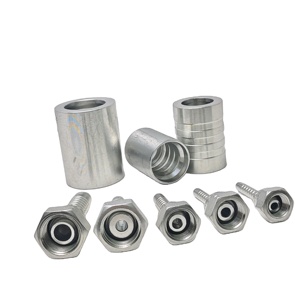 Fabricante personalizado de alta presión BSP/JIC/SAE/ORFS/NPT/JIS/METRIC estándares accesorios hidráulicos virola para manguera - Product Image 2