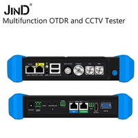 Multi-fungsi layar sentuh IPS 5.4 inci OTDR 8K Wifi IP TVI CVI AHD SDI 4K H.265 kamera CCTV IPC Tester serat
