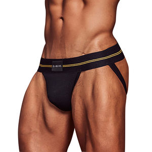 Jockstrap en nylon pour <span class=keywords><strong>homme</strong></span> avec trou pour pénis, style gay, taille basse, T-back - Product Image 6
