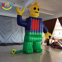 Décoration gonflable personnalisée en forme d'homme, mascotte marin gonflable