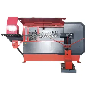 automatic steel bar straightening, bending and cutting machine double-line round steel threaded steel plate bar bending machine