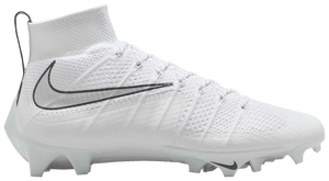 <span class=keywords><strong>Nike</strong></span> Vapor Edge 360 Untouchable Mid White Metallic Silver Black Chaussures de football pour hommes, tige en mesh d'été, semelle extérieure en caoutchouc - Product Image 3