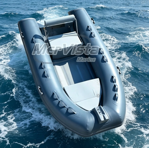 Nuovissimo Catamarano Gonfiabile in Vetroresina Grigio da 330 cm Senza Consolle - Product Image 3