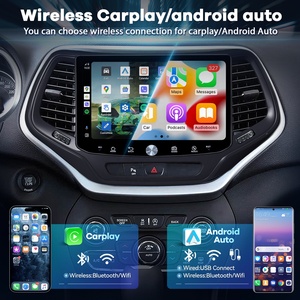 Radio Estéreo Premium con Pantalla, Qualcomm Snapdragon 8+<span class=keywords><strong>256G</strong></span>, Reproductor Multimedia DVD para Auto con GPS y Carplay para Jeep Cherokee 2013-2024 - Product Image 5