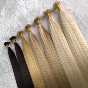 Extensiones de Cabello Humano Virgen de Fábrica Rusa Jasmine Beauty, Punta en U, Liso Sedoso, Doble Trama a Máquina, Alta Calidad de Fábrica - Product Image 1