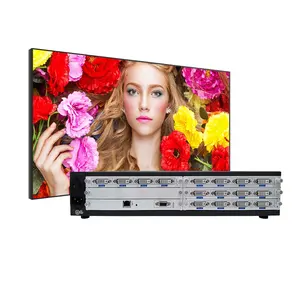 Best 12 Channel DVI HDM I Led TV Video Splicing Processor 4x4 4x8 4x12 Led Display 4k Video Wall Processor