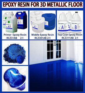 Resina Epossidica <span class=keywords><strong>Bicomponente</strong></span> AB di Alta Qualità per Rivestimento <span class=keywords><strong>Pavimenti</strong></span>, Resina Epossidica di Alta Qualità per Strato Intermedio - Product Image 2