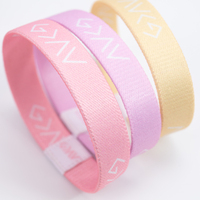 Personalisierbares Design Umweltfreundliches Thermotransfer-Gedrucktes Wendbares RFID NFC Armband Elastisches Armband für Erwachsene und Kinder