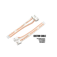 Konektor JST PH 2.0 2 Pin Perakitan Kabel Tembaga 26AWG Selubung PVC Ekor Berlapis Timah untuk PCB Otomotif Peralatan Rumah Tangga