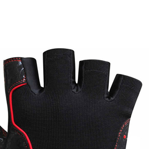 Professional Half Finger Workout Weightlifting Gym Gloves with Adjustable Wrist Strap and Non-Slip Grip - Product Image 6