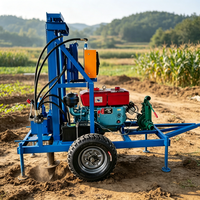 Petite machine de forage de puits d'eau pour les projets d'approvisionnement en eau des fermes et des ranchs
