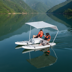 Yate Deportivo Flotante Eléctrico Inflable de Aluminio y PVC para el Hogar, Rafting en Aguas Bravas, Escuela, Surf Residencial - Product Image 1